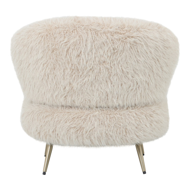 Franklyn Beige Hair Armchair