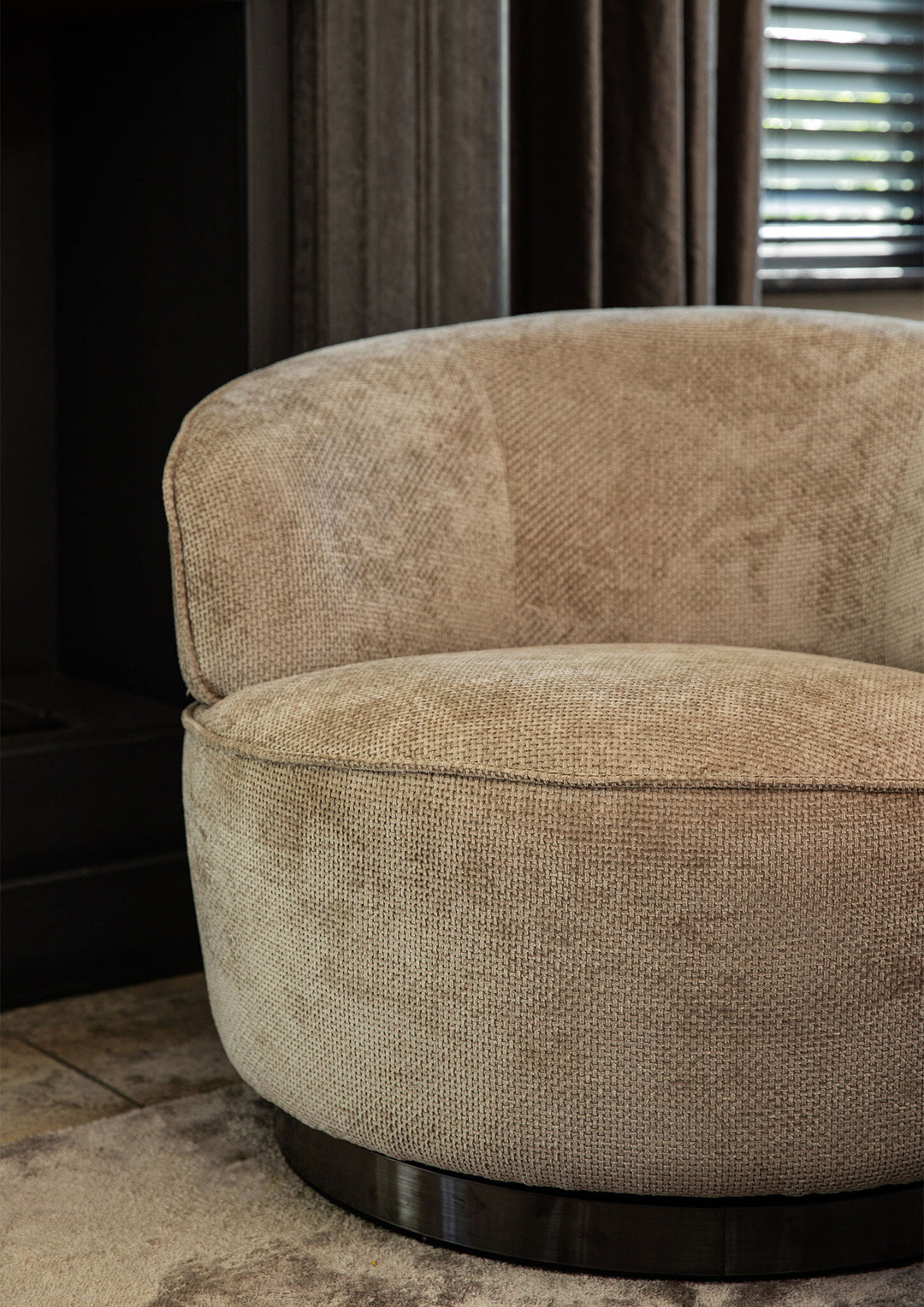 Filou beige armchair Eden 4