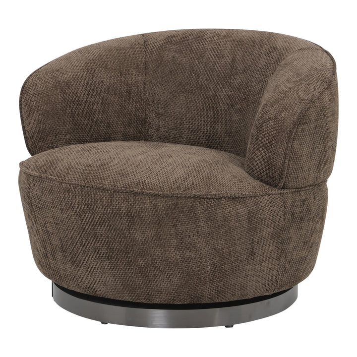 Filou Dark brown armchair Eden 8