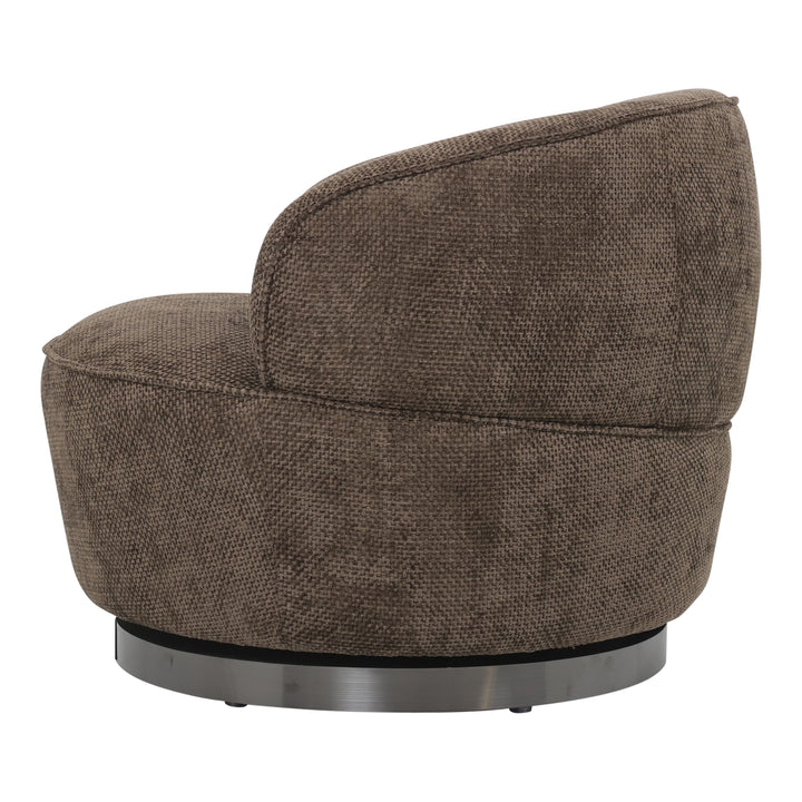 Filou Dark brown armchair Eden 8