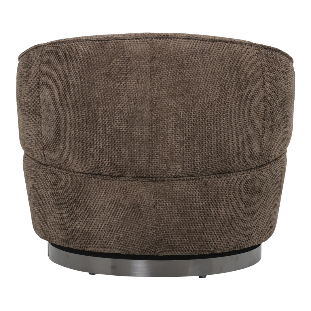 Filou Dark brown armchair Eden 8