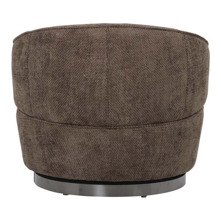 Filou Dark brown armchair Eden 8