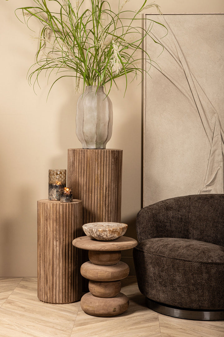 Filou Dark brown armchair Eden 8