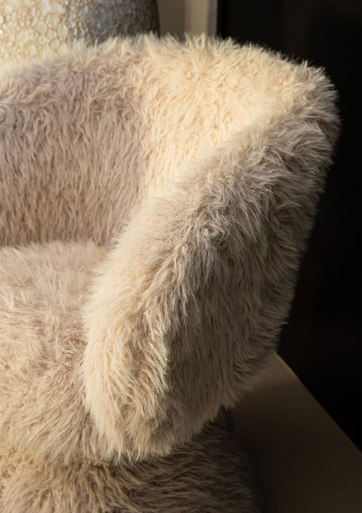 PTMD Hermes Eetkamerstoel Hair Beige