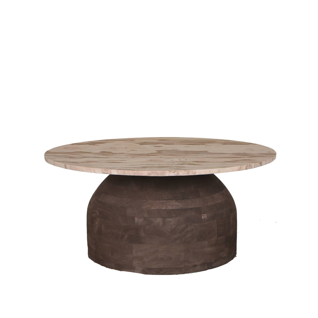 PTMD Liora Coffee Table Mango Wood Marble