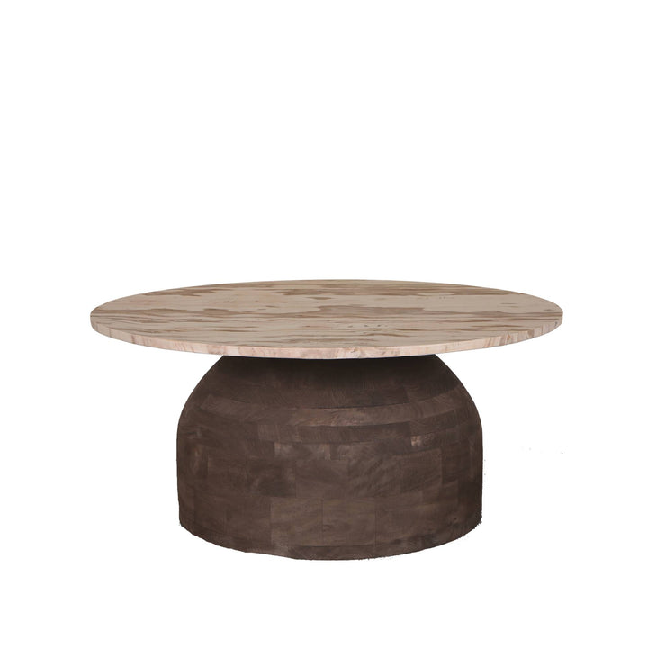 PTMD Liora Coffee Table Mango Wood Marble