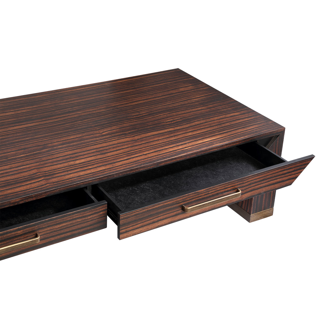 PTMD Tiess Salontafel Bruin Houtfineer