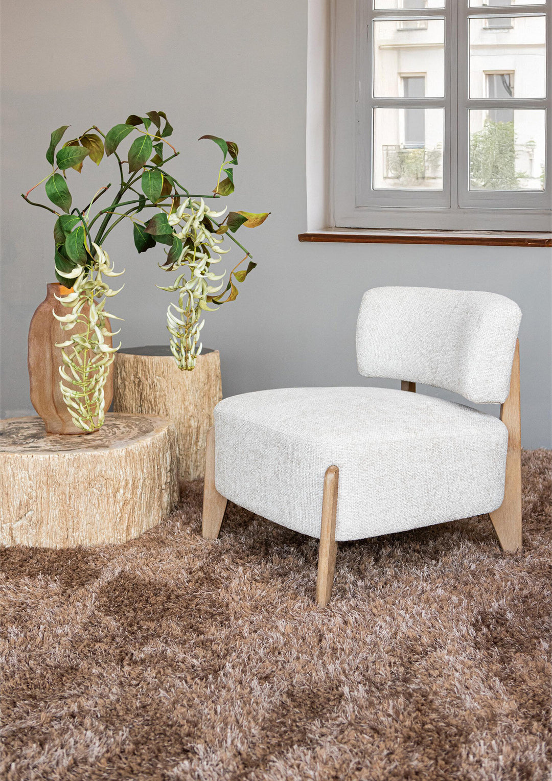 PTMD Vale Fauteuil Legacy 15 Dove