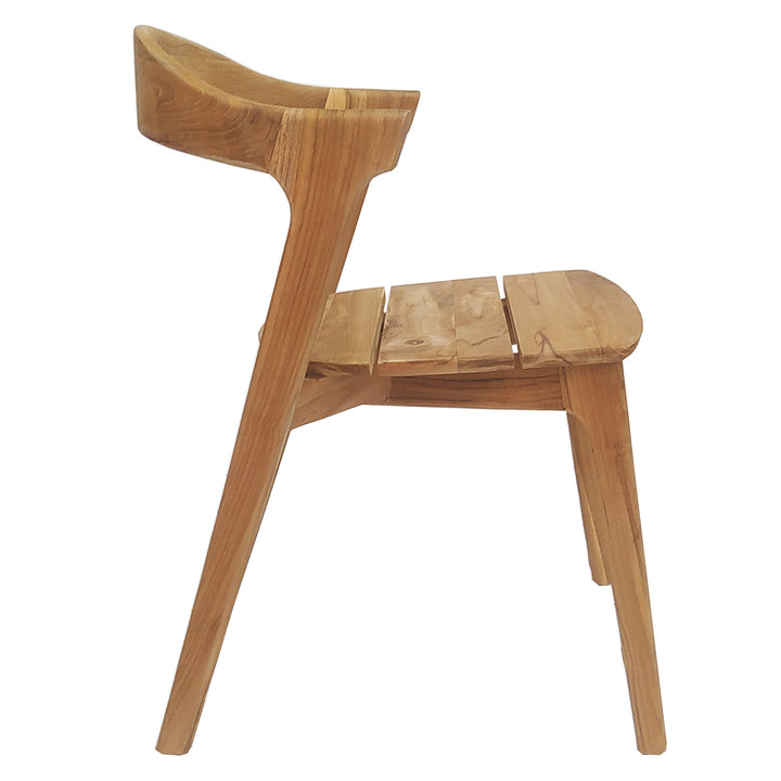 PTMD Tiera Eetkamerstoel S/2 Naturel Teak