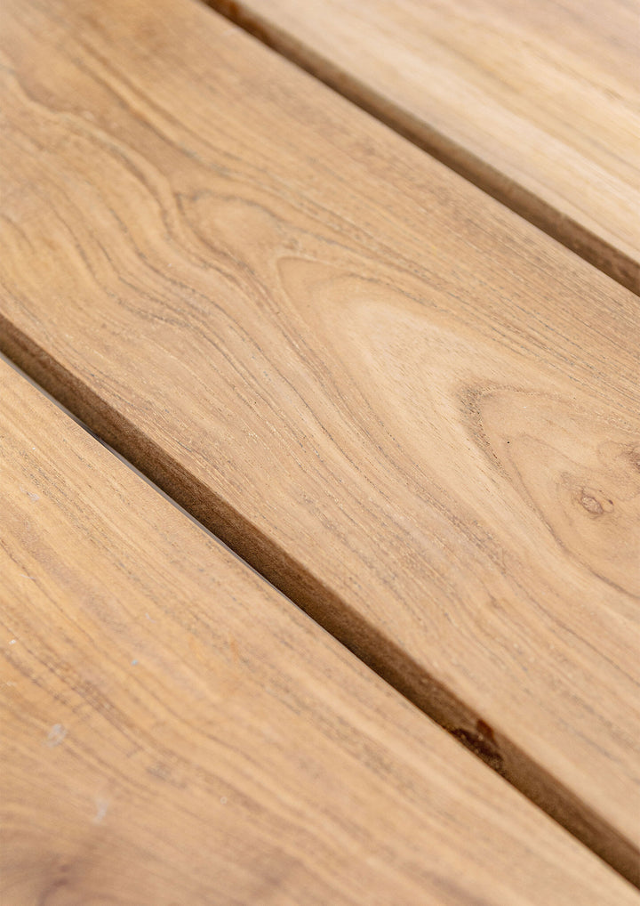 PTMD Tiera Eetkamerstoel S/2 Naturel Teak