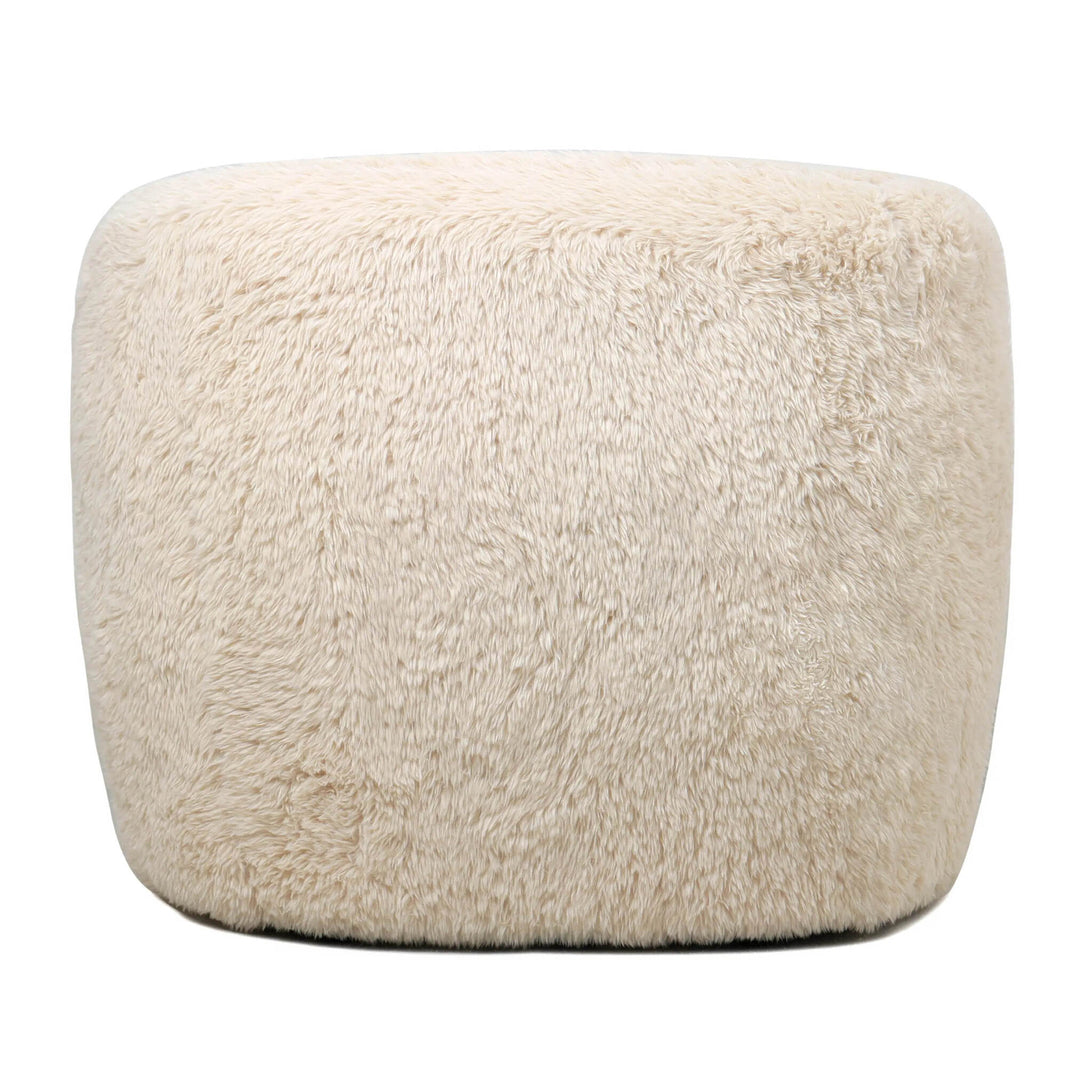 PTMD Aphrodite Armchair Beige Fur
