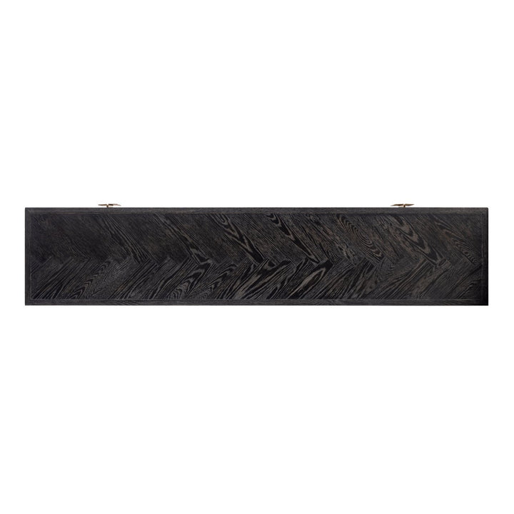 TV cabinet Blackbone Brass black rustic 200