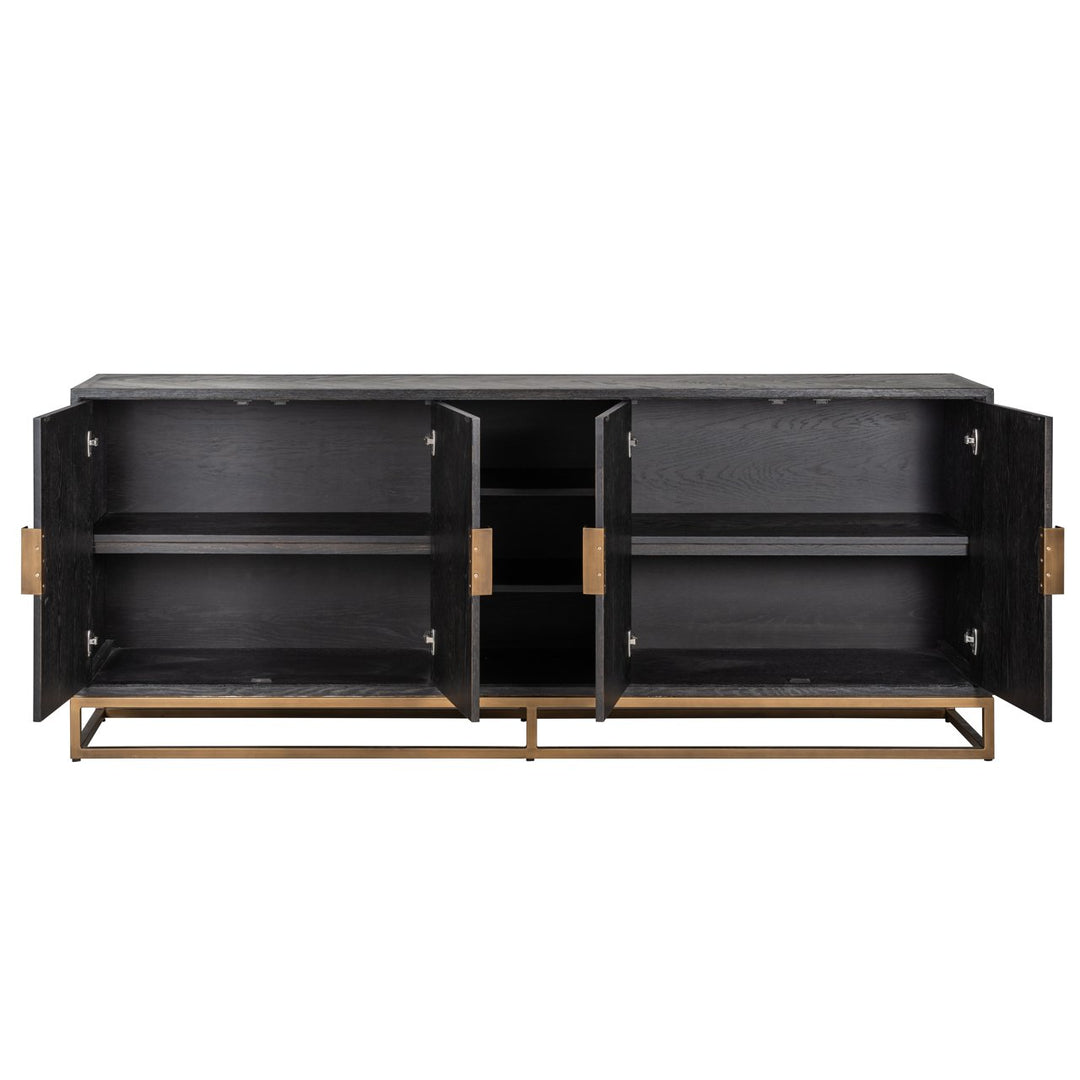 Dressoir Blackbone Brass black rustic