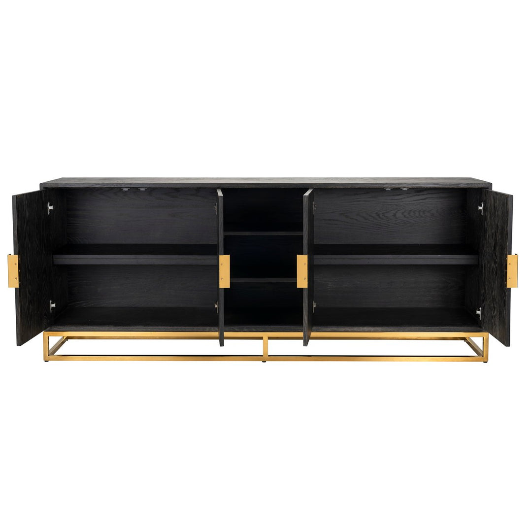 Dressoir Blackbone Gold black rustic
