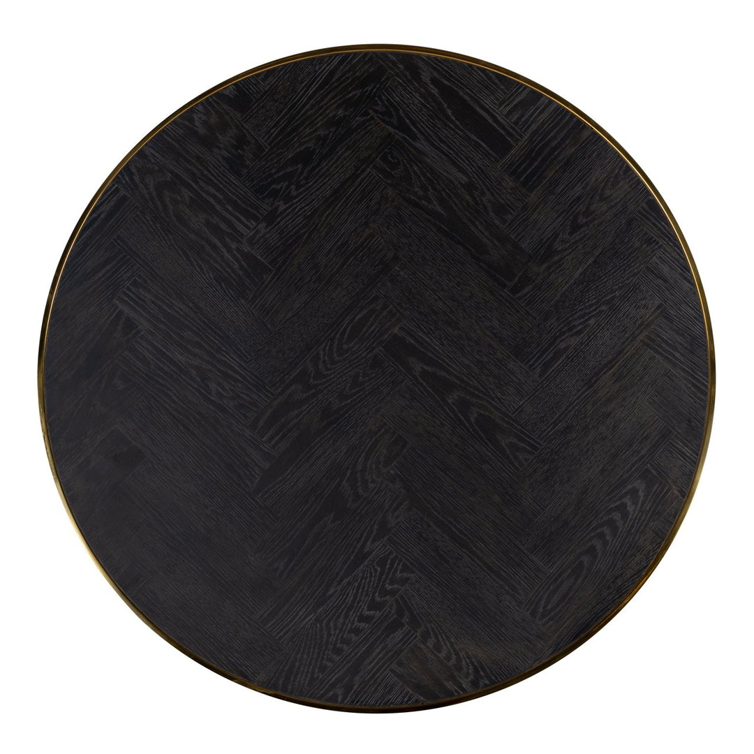 Coffee table Blackbone Gold black rustic (Set of 2)