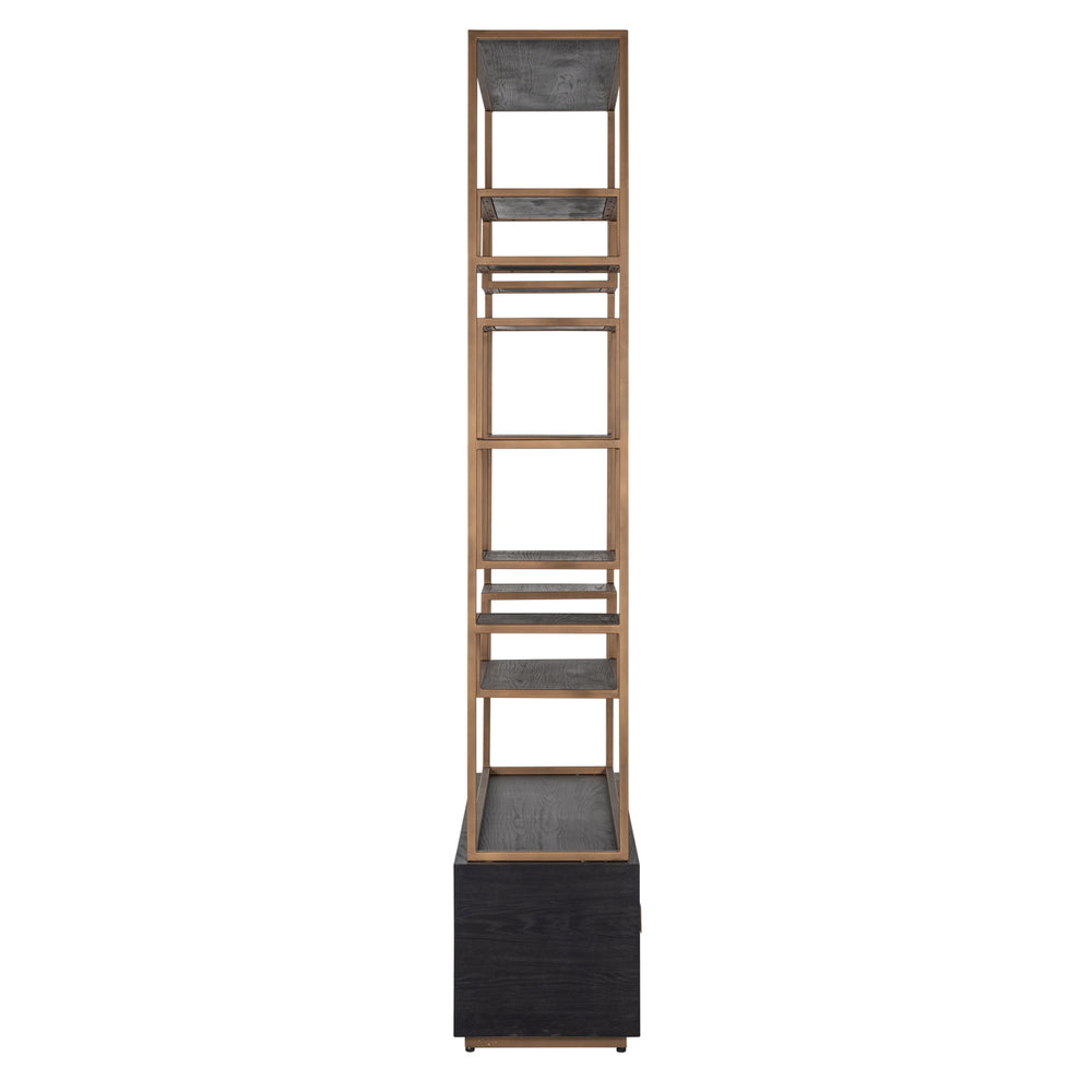 Richmond Wandkast Hunter, Black Rustic - productweergave | CéJor Wonen