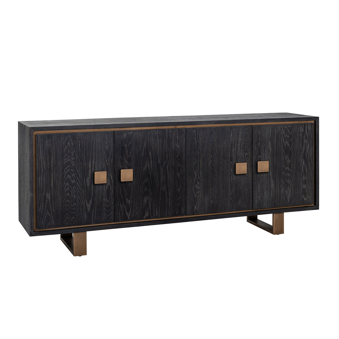 Richmond Dressoir Hunter Zwart Rustic
