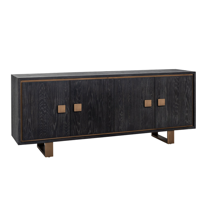 Richmond Dressoir Hunter Zwart Rustic