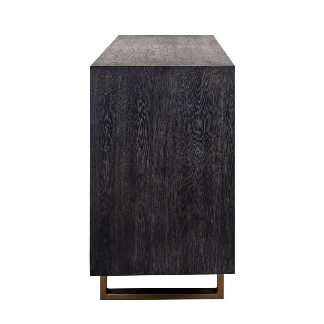 Hunter schwarzes rustikales Sideboard