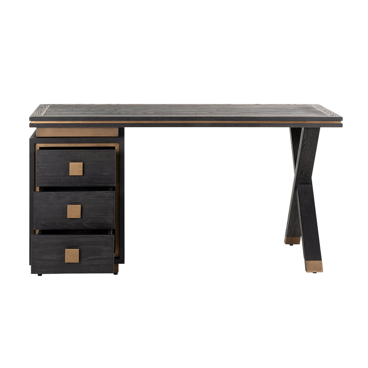 Richmond Bureau Hunter Zwart Rustic
