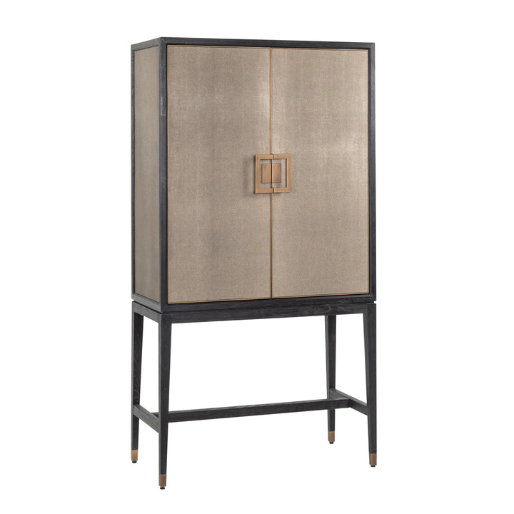 Richmond Wandkast Bloomville Brass Shagreen