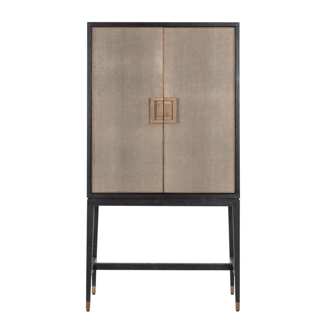 Richmond Wandkast Bloomville Brass Shagreen