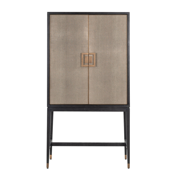 Richmond Wandkast Bloomville Brass Shagreen