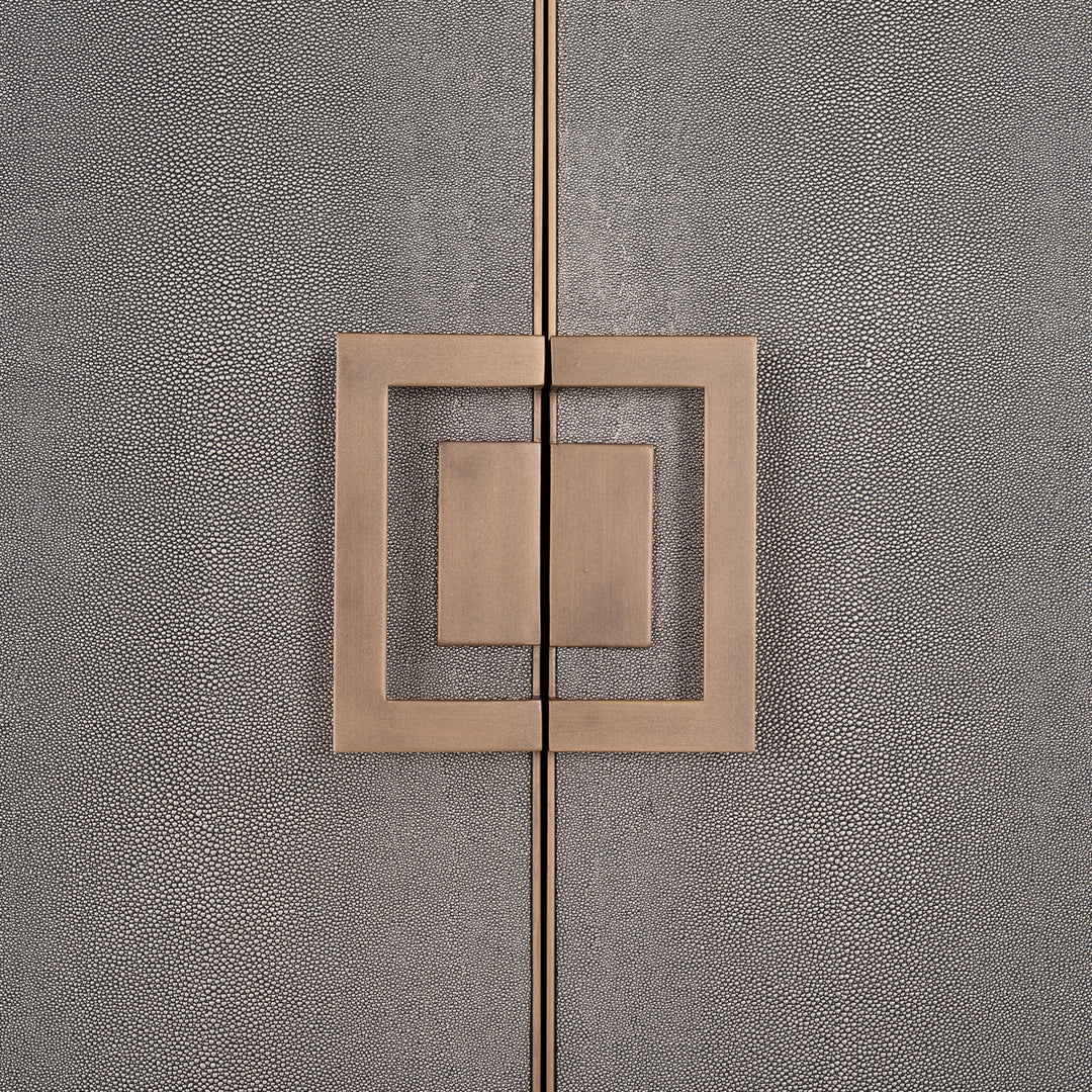 Richmond Wandkast Bloomville Brass Shagreen