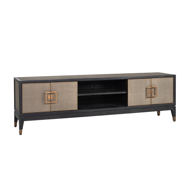Richmond TV-meubel Bloomville Brass Shagreen