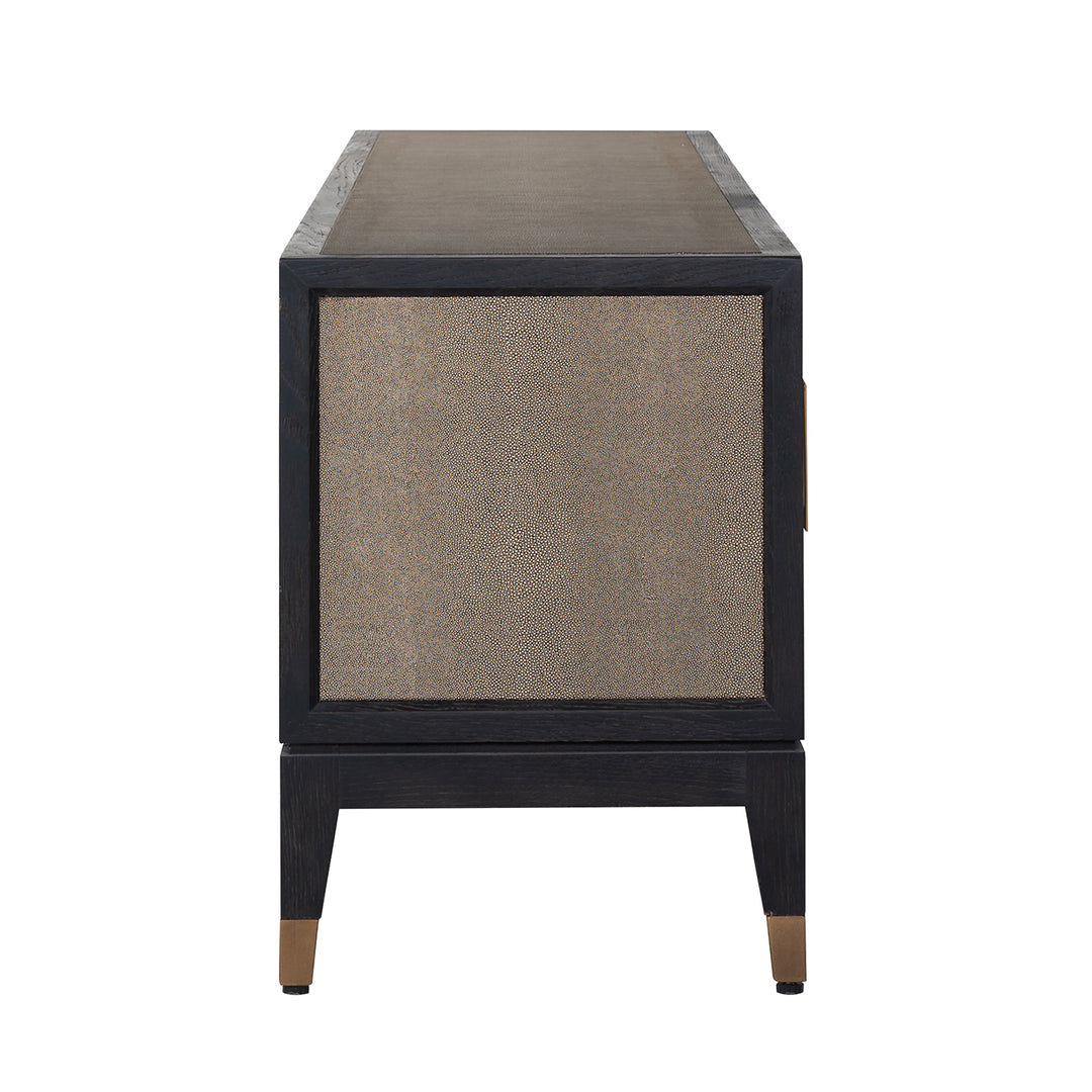 Richmond TV-meubel Bloomville Brass Shagreen