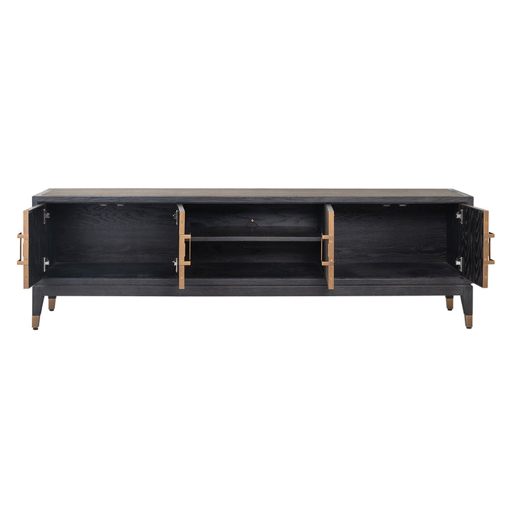 Richmond TV-meubel Bloomville Brass Shagreen