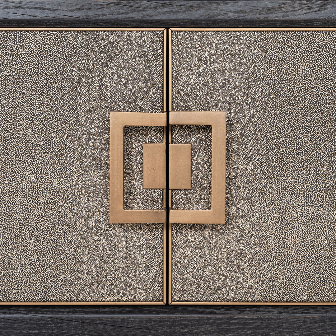 Richmond TV-meubel Bloomville Brass Shagreen