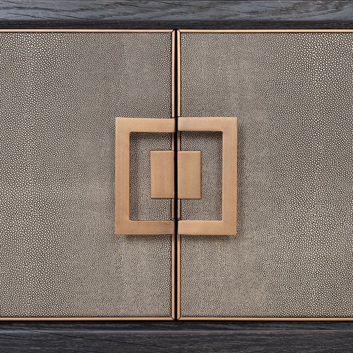 Richmond TV-meubel Bloomville Brass Shagreen