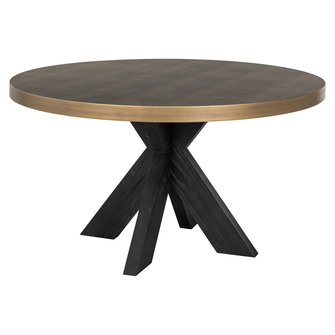 Richmond Eettafel Bloomville Brass Shagreen Ø140 cm