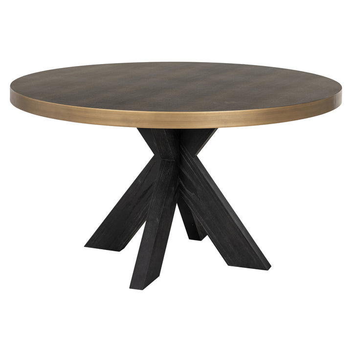 Richmond Eettafel Bloomville Brass Shagreen Ø140 cm