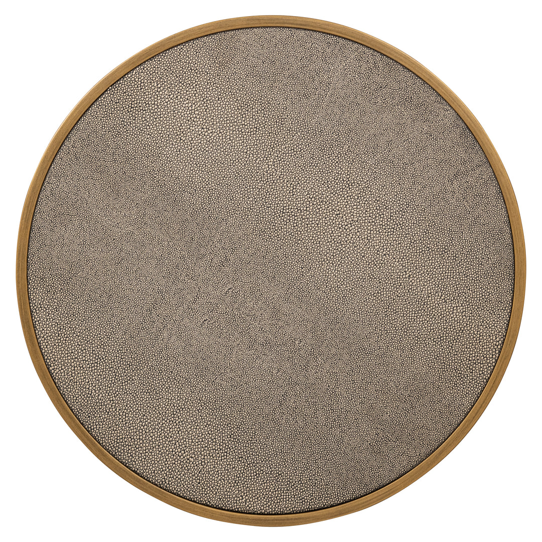 Richmond Bijzettafel Bloomville - set van 2, Brass Shagreen - productweergave | CéJor Wonen