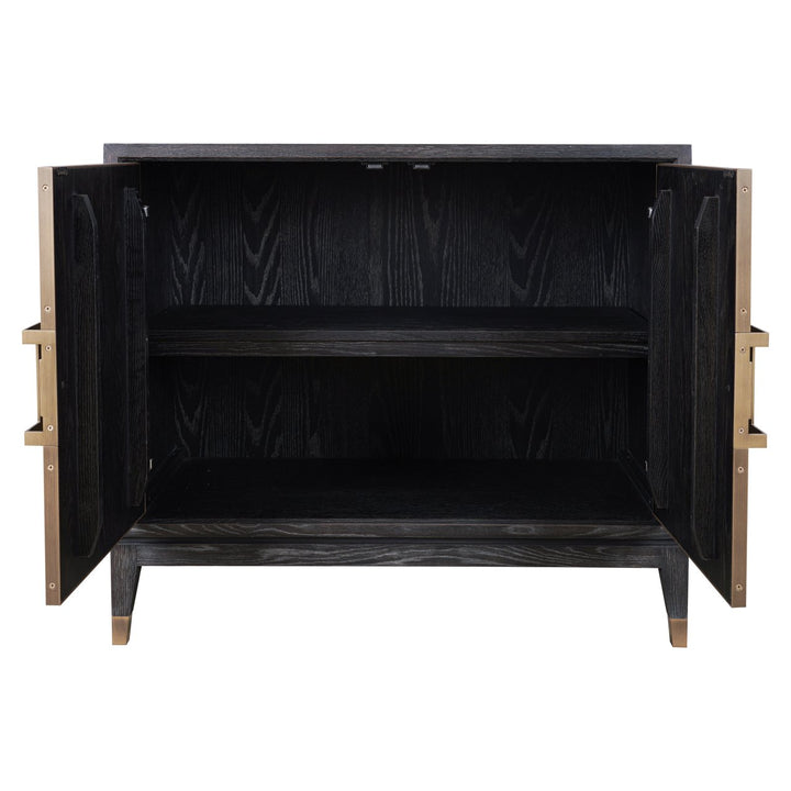 Kommode Bloomville Messing-Shagreen