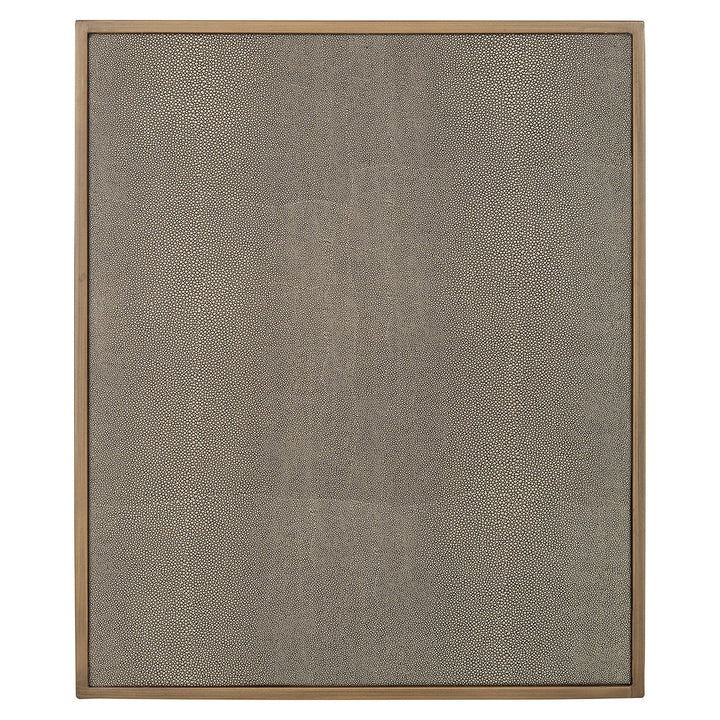 Bedside table Bloomville 1 drawer incl. glass (Brown)