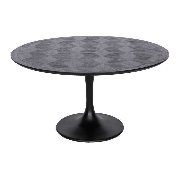 Dining table Blax black 140Ø