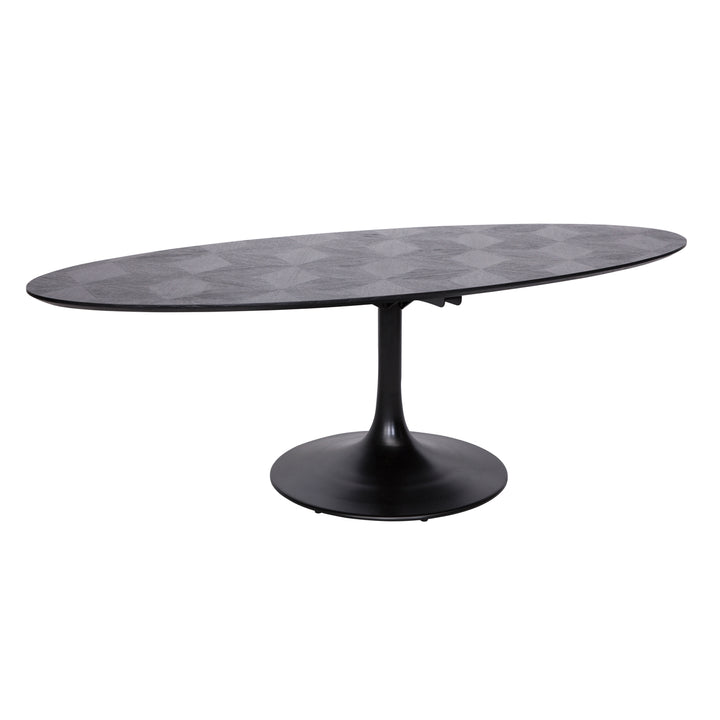 Richmond Eettafel Blax Zwart Ovaal 250cm