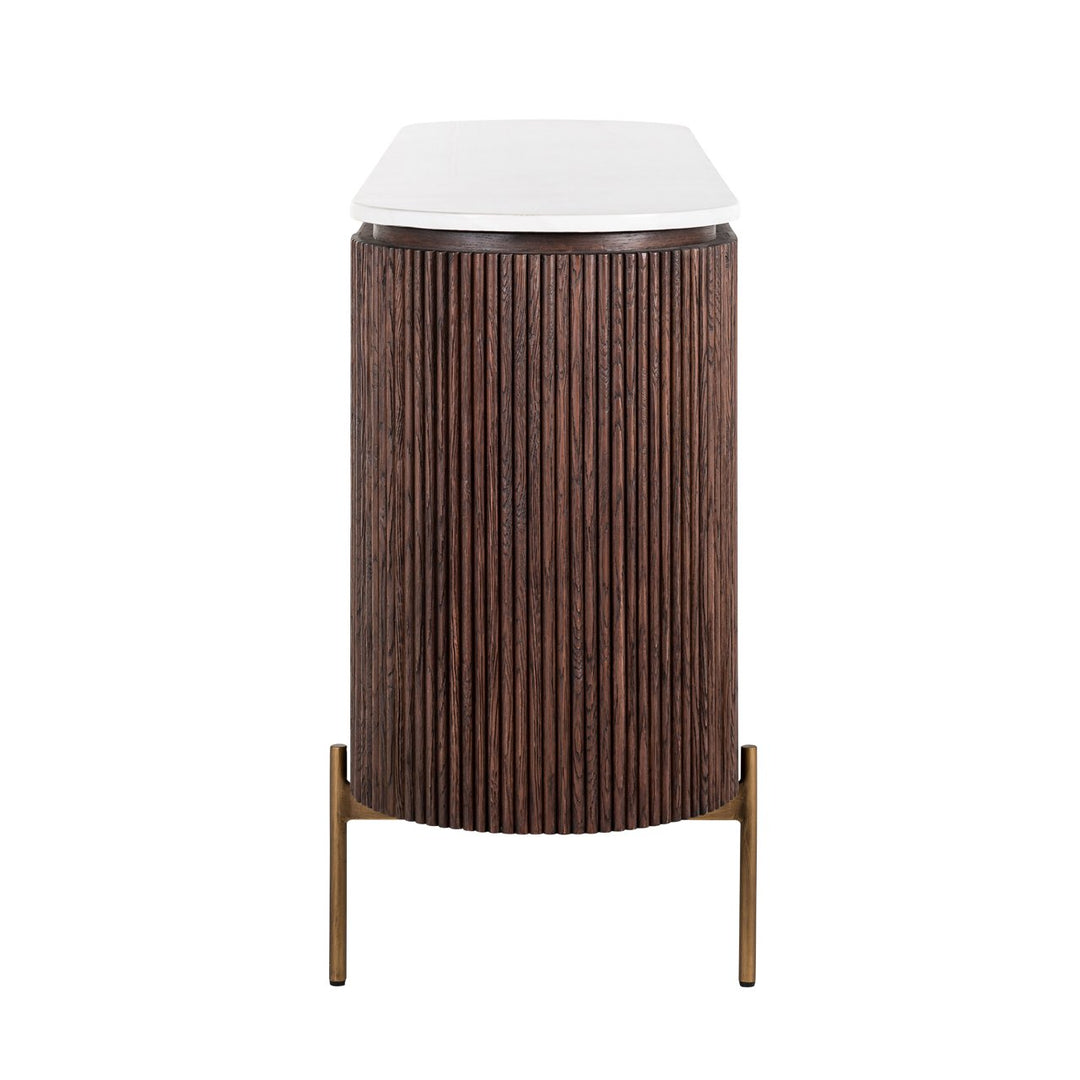 Dressoir Barkley brushed gold
