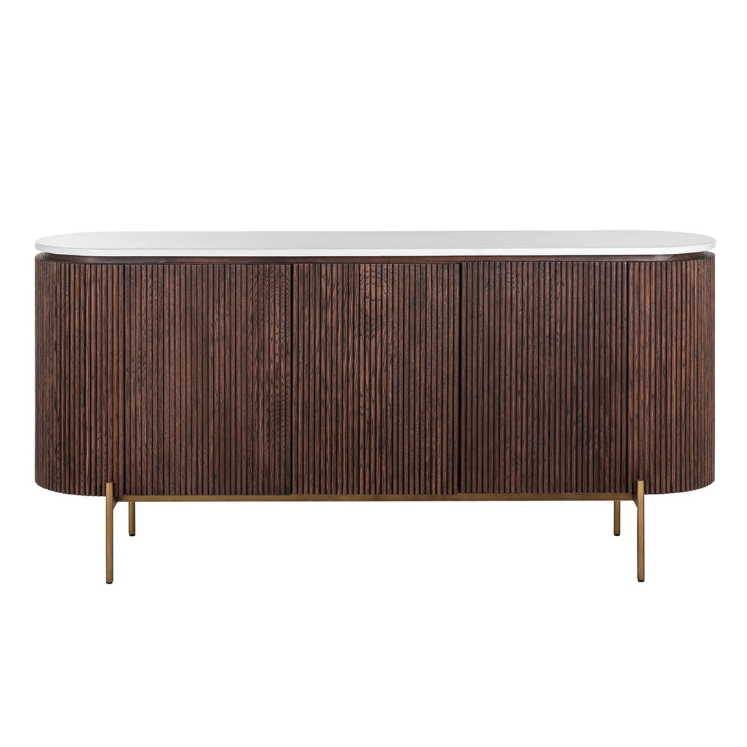 Dressoir Barkley brushed gold