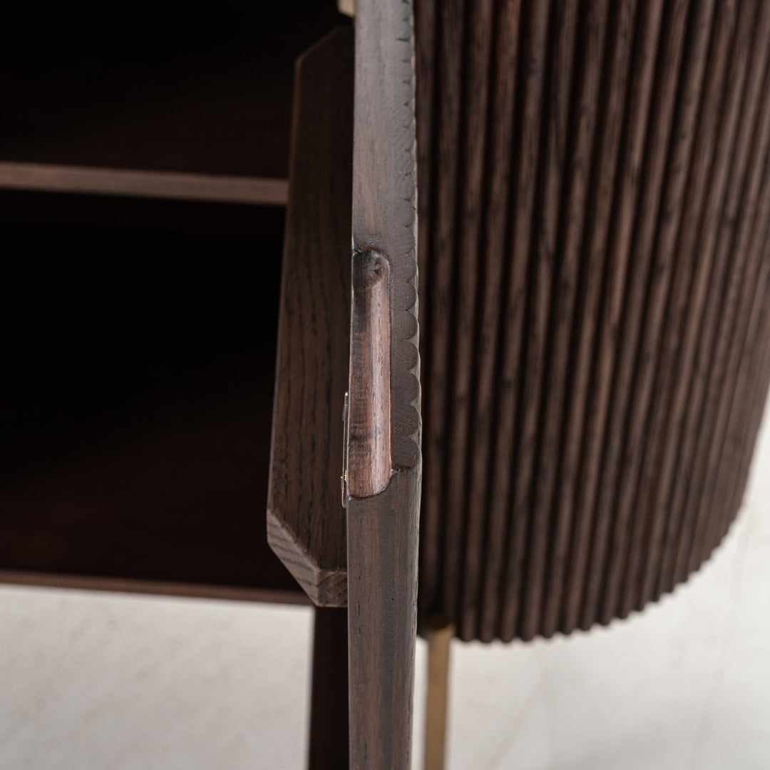 Dressoir Barkley brushed gold