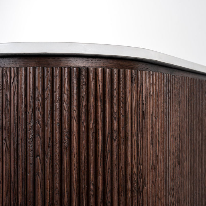 Dressoir Barkley brushed gold