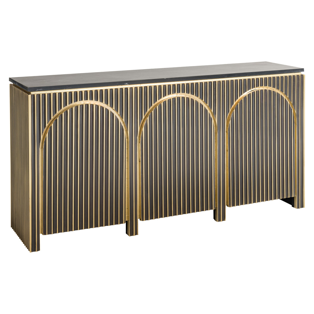 Richmond Dressoir Les Arcs Brushed Gold