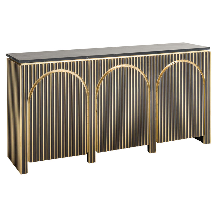 Richmond Dressoir Les Arcs Brushed Gold