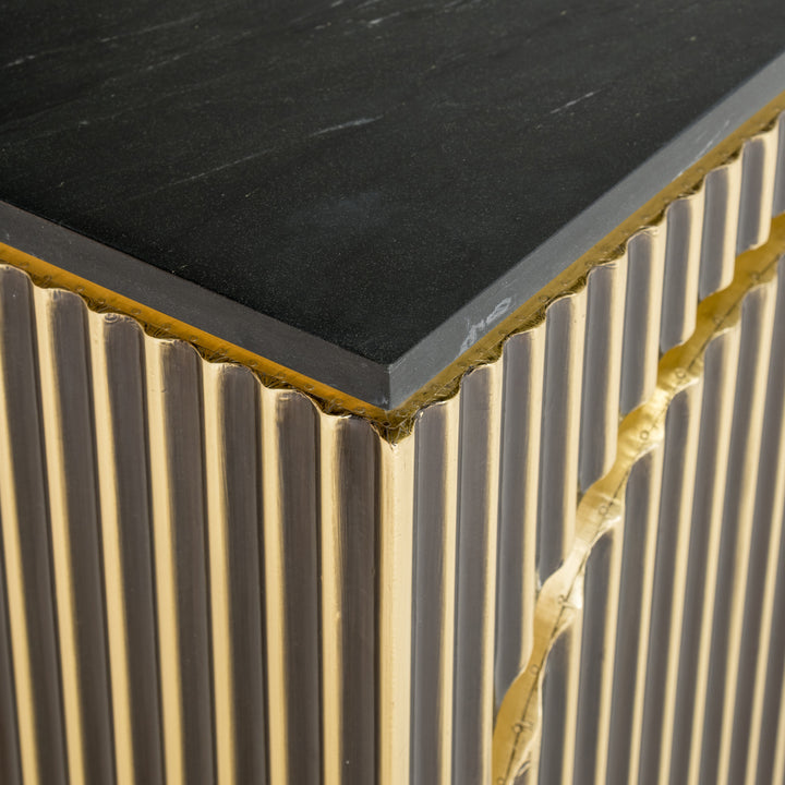 Richmond Dressoir Les Arcs Brushed Gold