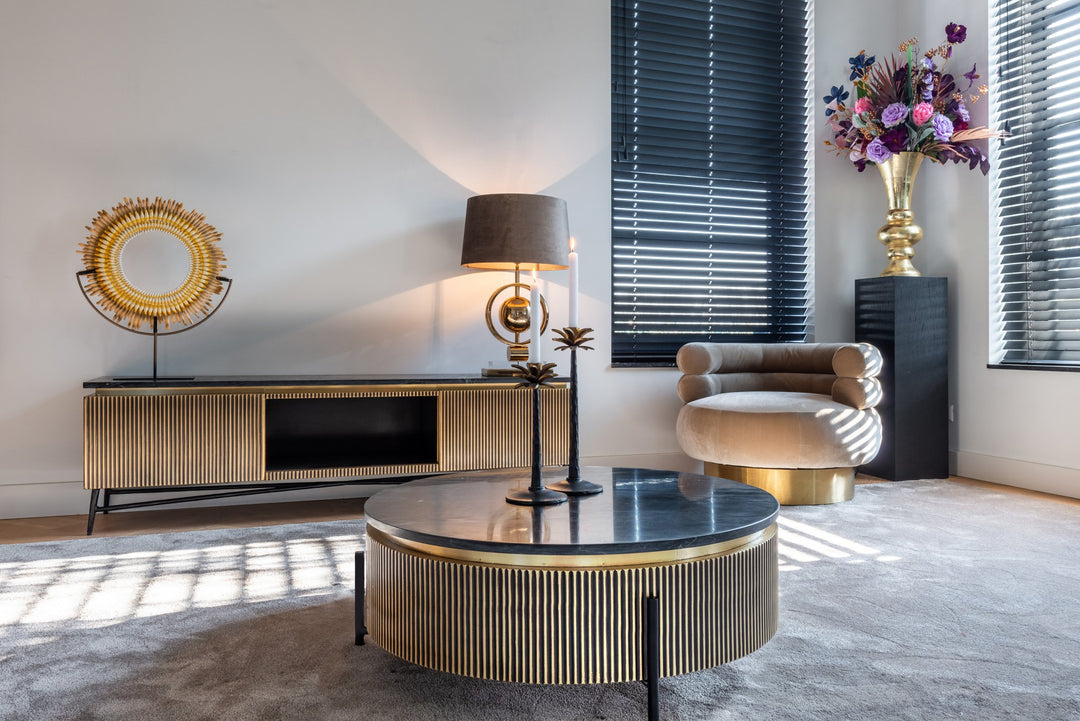 Ironville Gold-TV-Schrank
