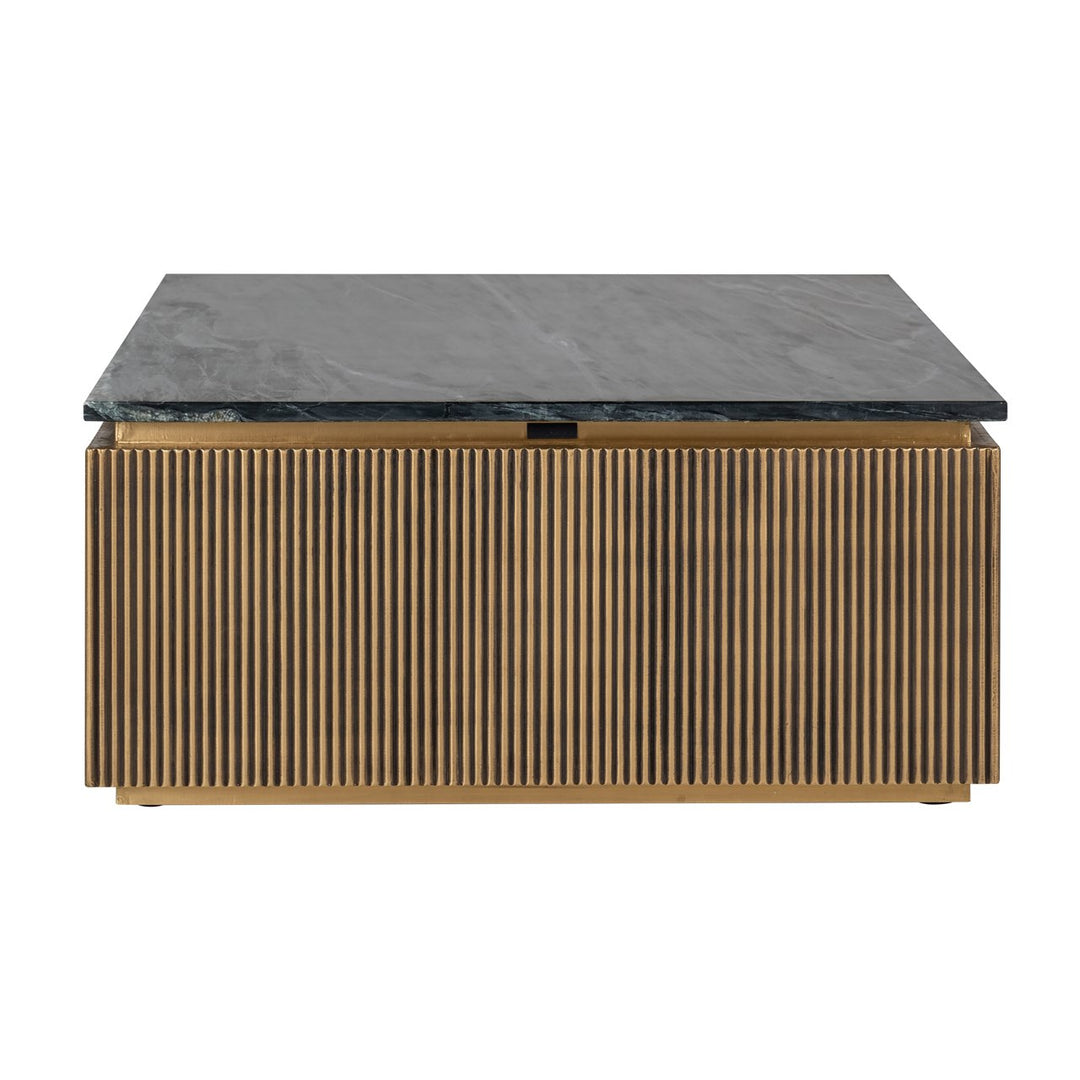 Ironville Gold-Couchtisch 90x90