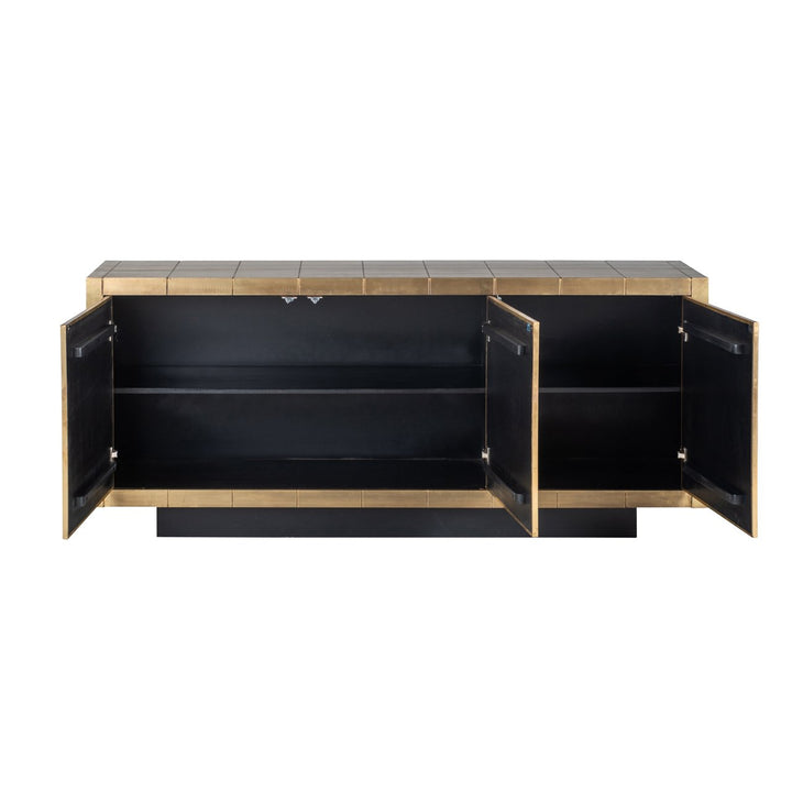 Dressoir Collada brushed gold